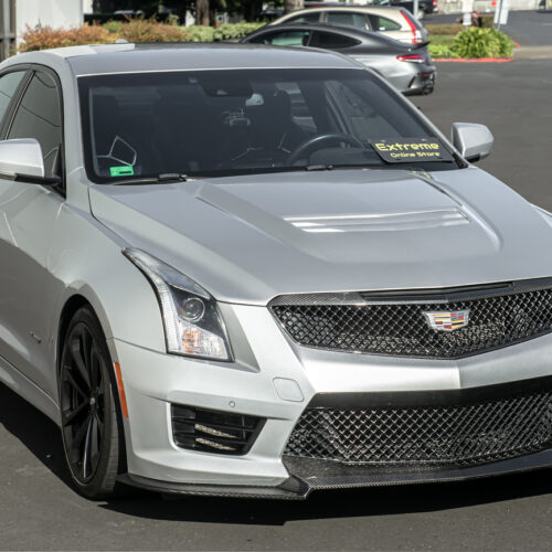 EOS 2016-19 Cadillac ATS-V Carbon Fiber Front Grille Trim Insert