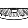 2020-up-cadillac-ct4-front-bumper-grille-cover Painted Glossy Black (1)