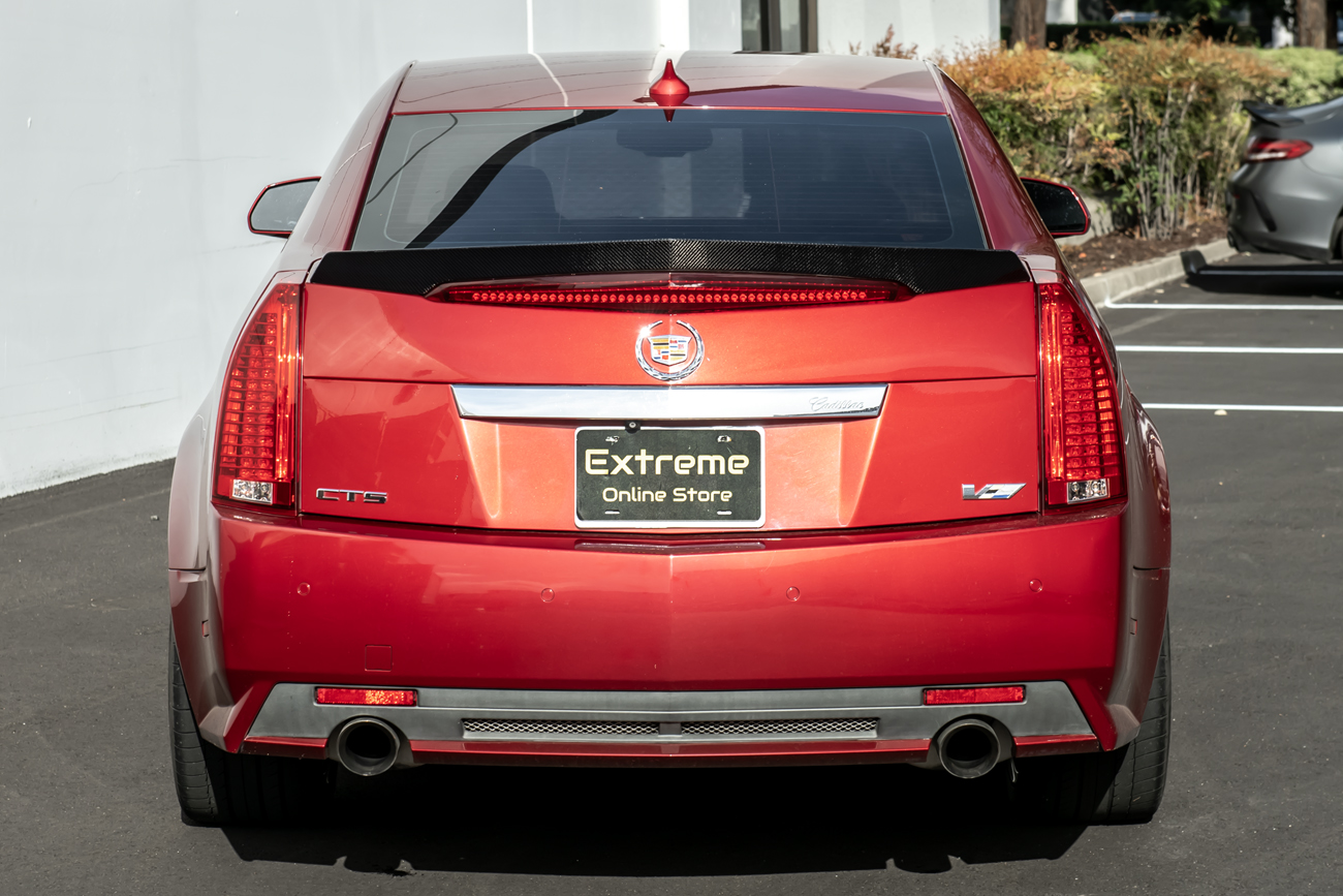 EOS 2009-2015 Cadillac CTS-V Carbon Fiber Lid Wing Trunk Spoiler (16)