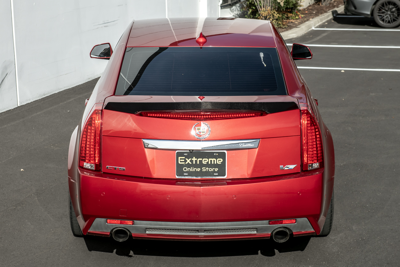 EOS 2009-2015 Cadillac CTS-V Carbon Fiber Lid Wing Trunk Spoiler (17)