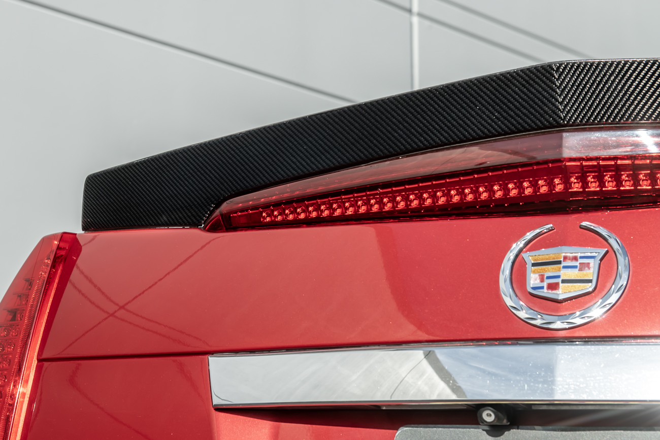EOS 2009-2015 Cadillac CTS-V Carbon Fiber Lid Wing Trunk Spoiler (19)