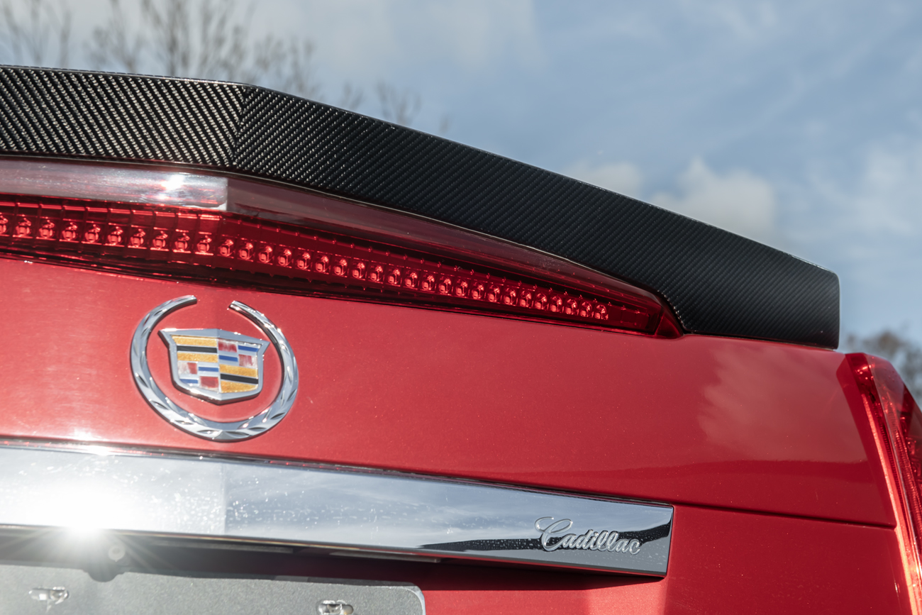 EOS 2009-2015 Cadillac CTS-V Carbon Fiber Lid Wing Trunk Spoiler (20)
