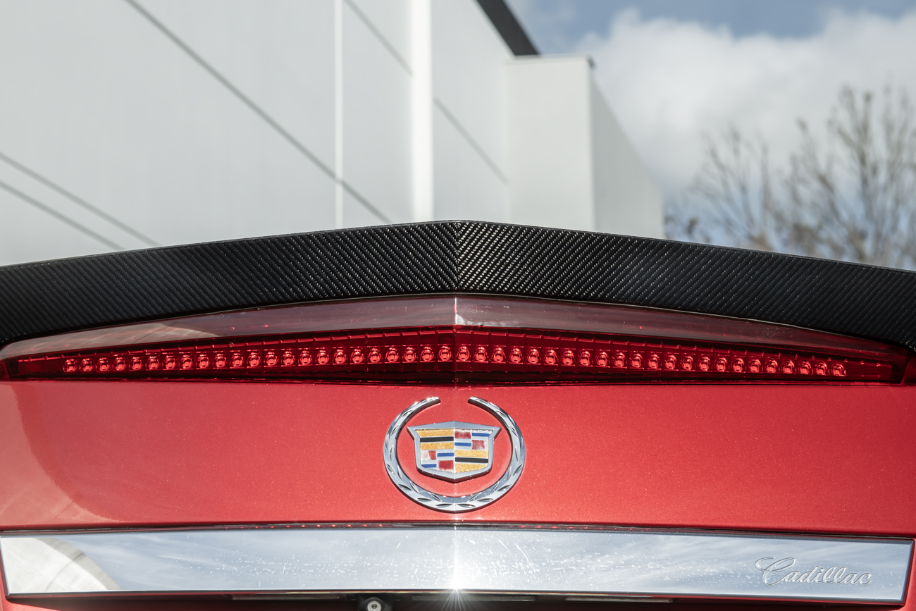 EOS 2009-2015 Cadillac CTS-V Carbon Fiber Lid Wing Trunk Spoiler (21)