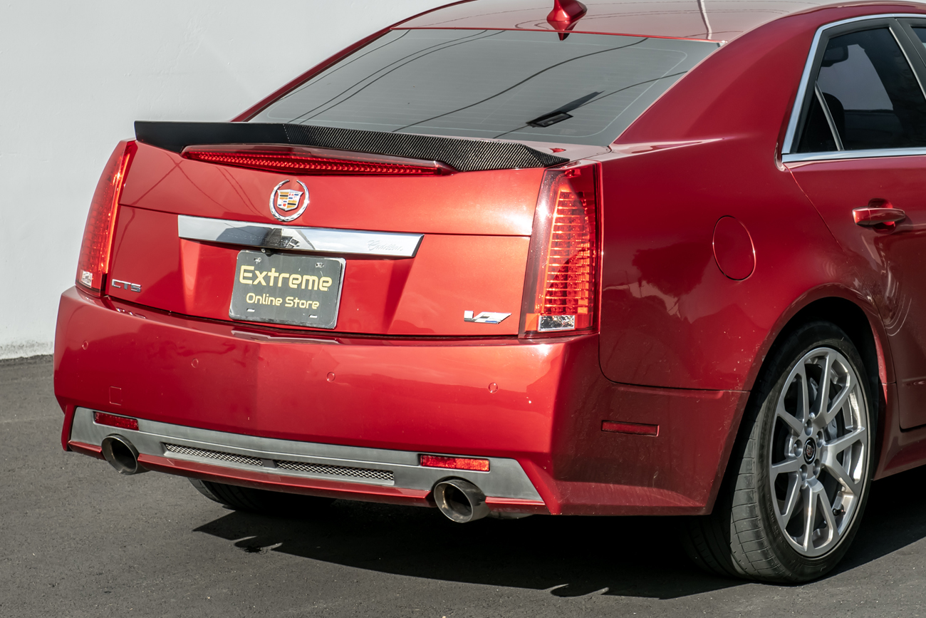 EOS 2009-2015 Cadillac CTS-V Carbon Fiber Lid Wing Trunk Spoiler (25)