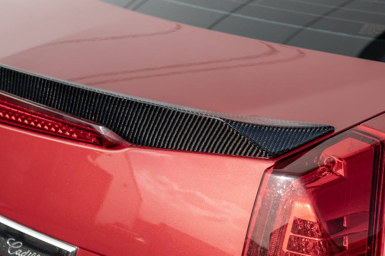 EOS 2009-2015 Cadillac CTS-V Carbon Fiber Lid Wing Trunk Spoiler (34)