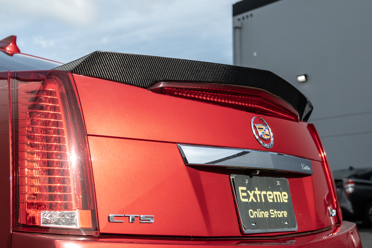 EOS 2009-2015 Cadillac CTS-V Carbon Fiber Lid Wing Trunk Spoiler (36)