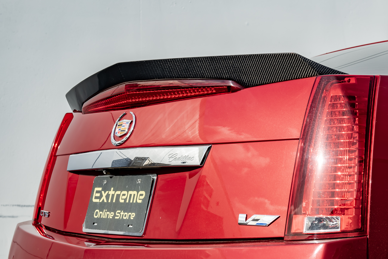 EOS 2009-2015 Cadillac CTS-V Carbon Fiber Lid Wing Trunk Spoiler (37)