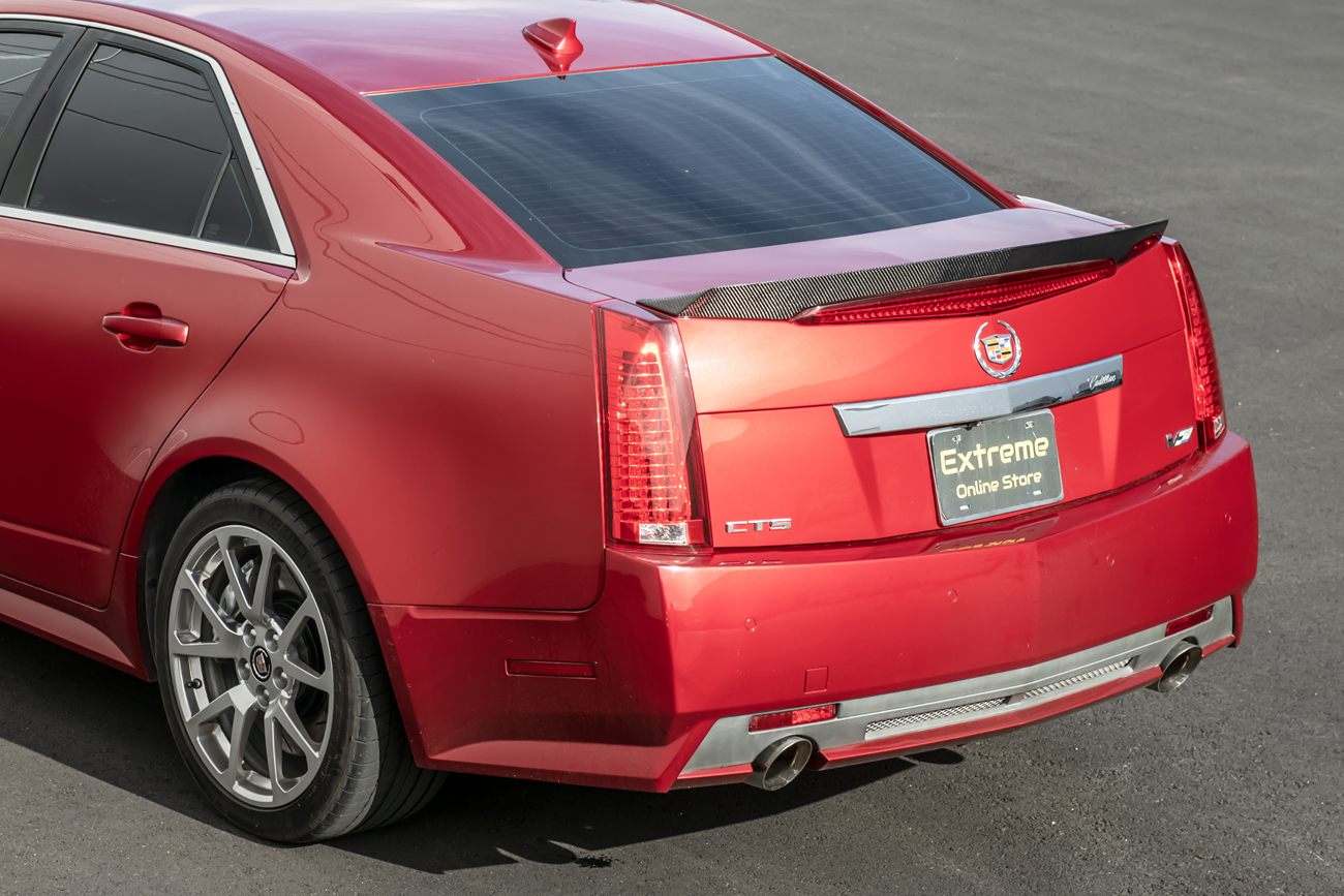EOS 2009-2015 Cadillac CTS-V Carbon Fiber Lid Wing Trunk Spoiler (43)