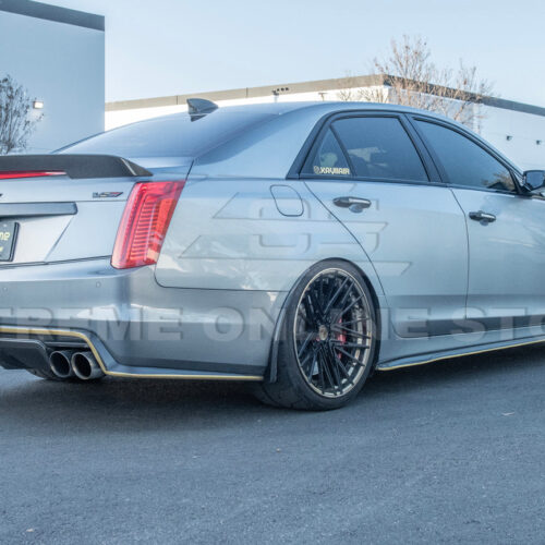 Alternative view of EOS 2016-19 Cadillac CTS-V Front Mud Flaps Splash Guard