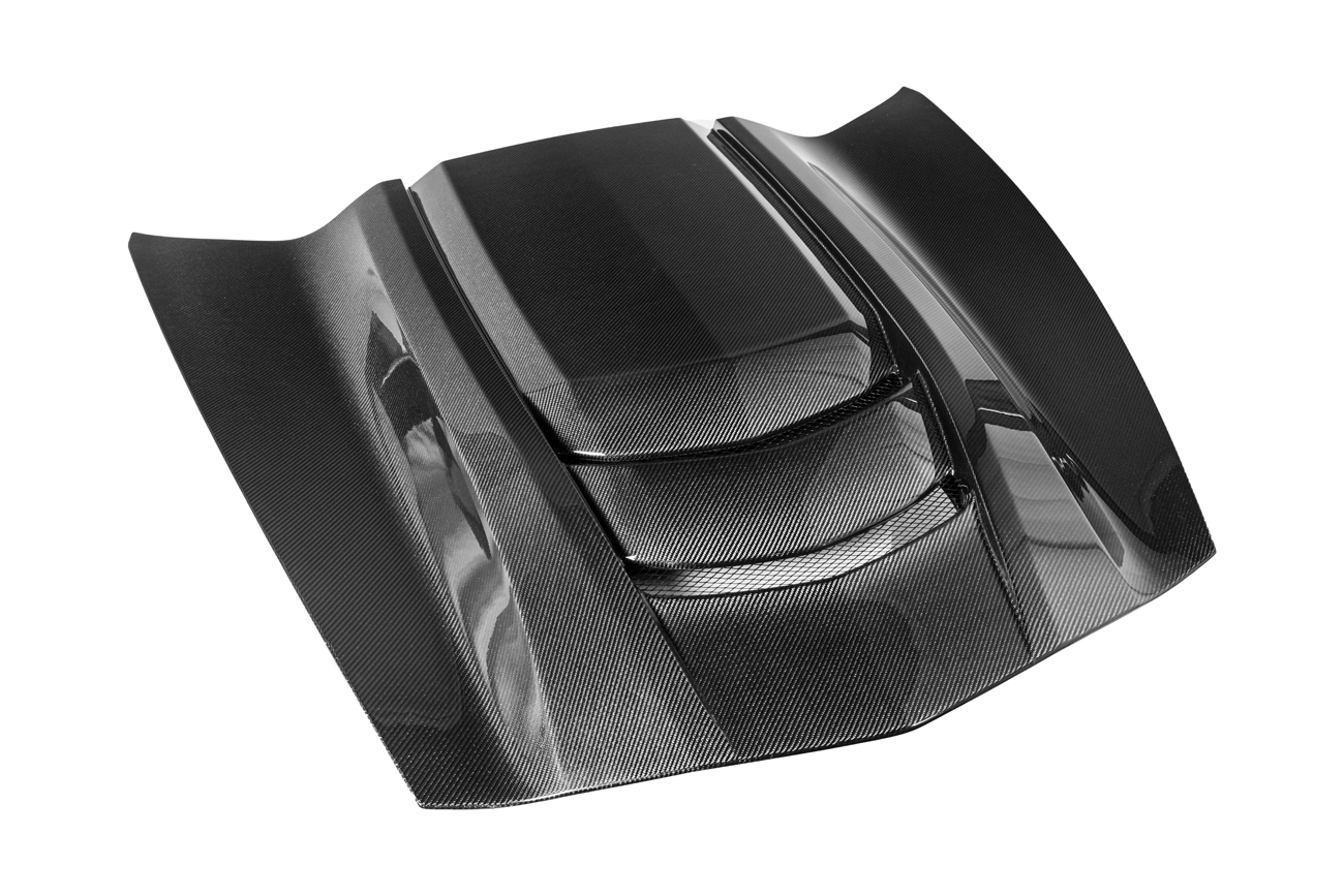 EOS Corvette C7 Cowl Vented Extractor Hood (5)