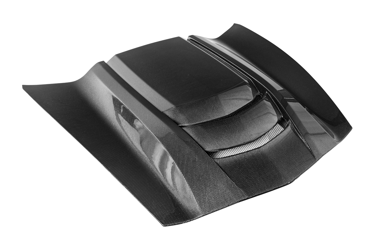 EOS Corvette C7 Cowl Vented Extractor Hood (6)