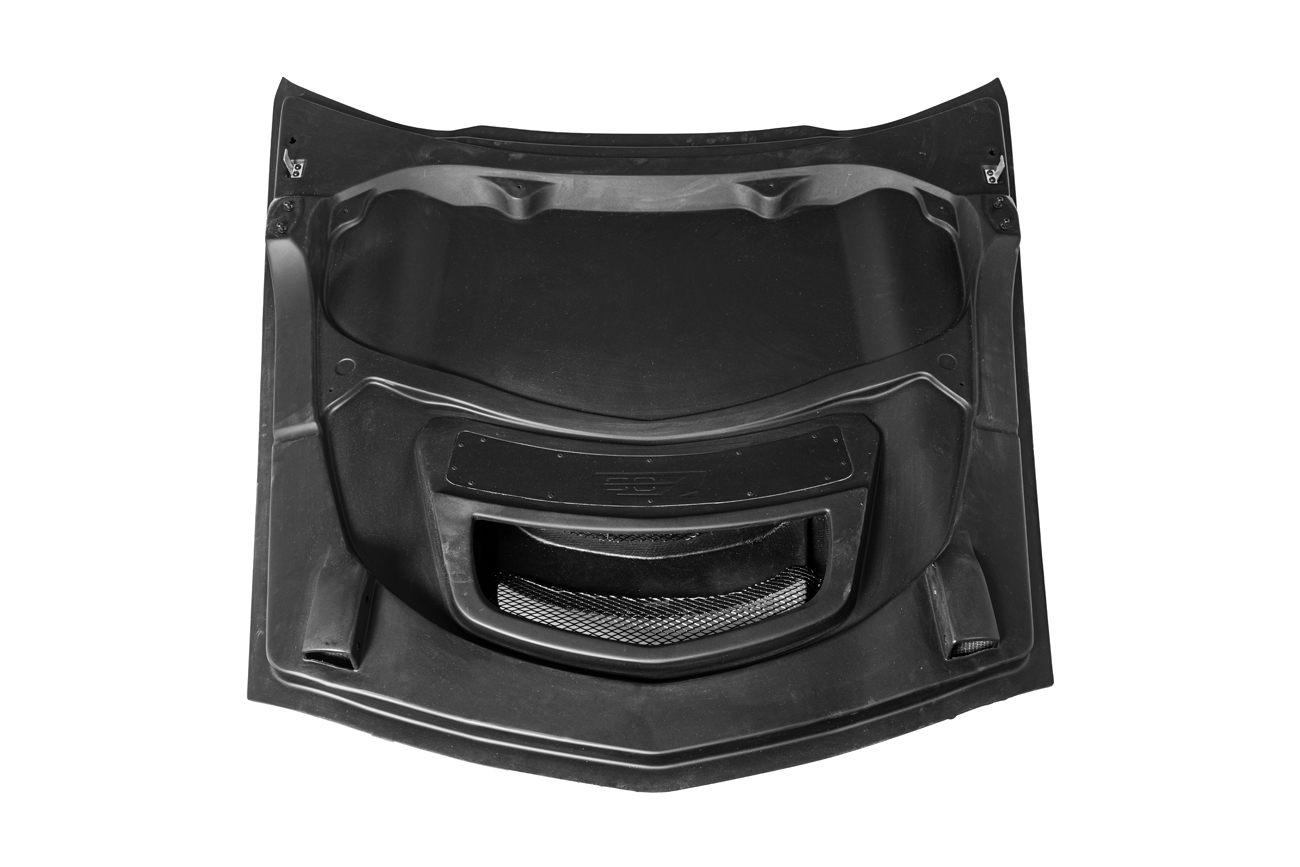 EOS Corvette C7 Cowl Vented Extractor Hood (7)
