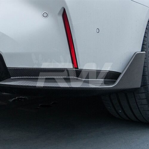 Alternative view of RW Carbon BMW G82/G83 M4 CF Performance Style Diffuser Sides