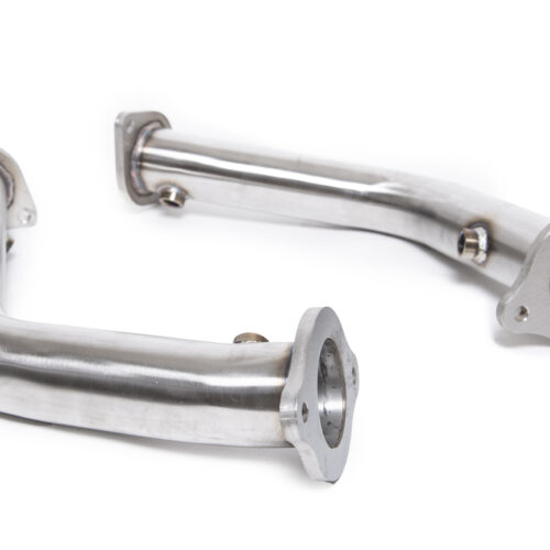 Alternative view of ESO 2009-15 Cadillac CTS-V High Flow Cat Exhaust Front Pipe