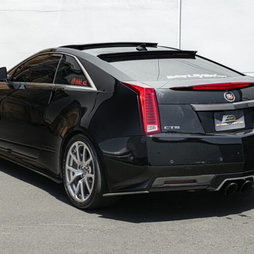 EOS 2009-2015 CTS-V Coupe Carbon Fiber Rear Deck Lid Applique Trunk Insert
