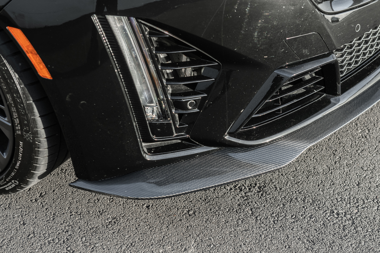 2020-24 Cadillac CT5-V Blackwing Front Lip Splitter-Carbon Fiber (20)