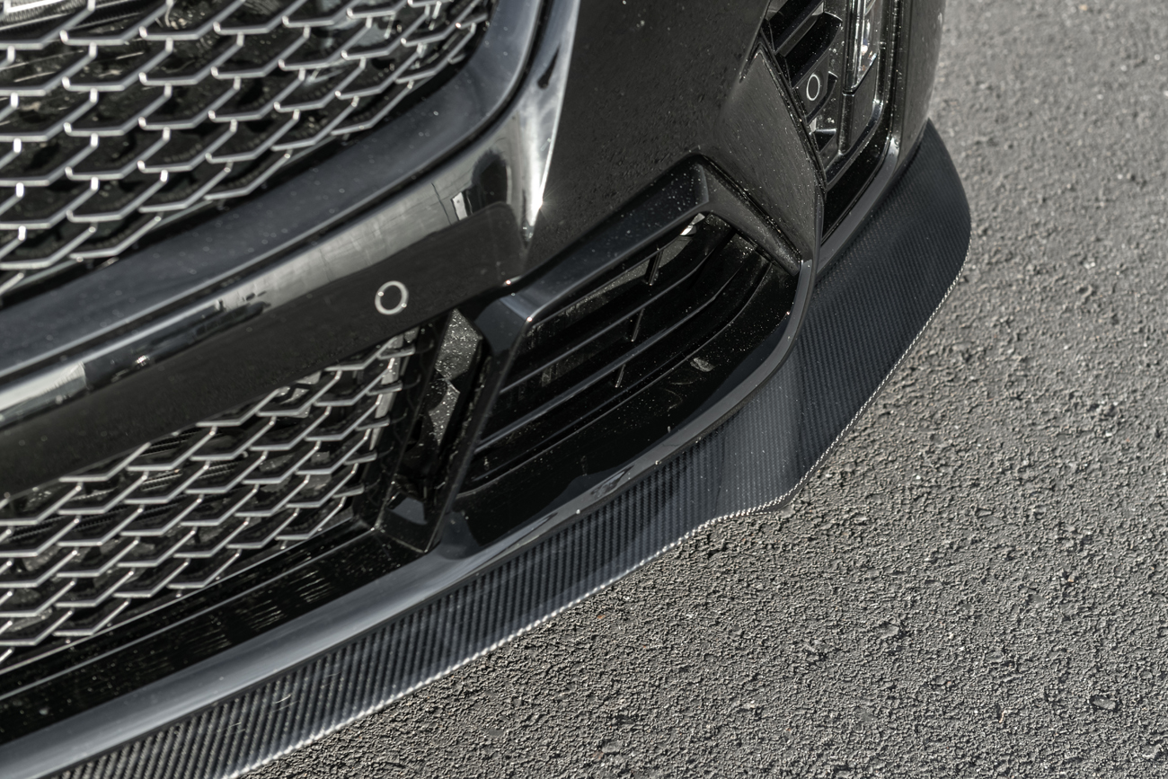 2020-24 Cadillac CT5-V Blackwing Front Lip Splitter-Carbon Fiber (24)