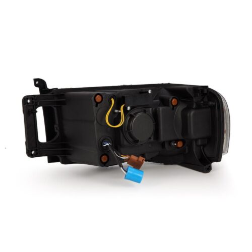 Alternative view of AlphaRex 02-05 Dodge Ram LUXX-Series LED Projector Headlights Black