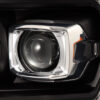 AlphaRex 04-08 Ford F150 06-08 Lincoln Mark LT PRO-Series Halogen Projector Headlights Black (4)