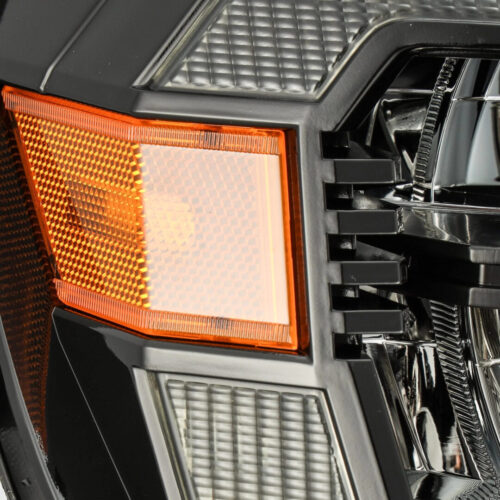 Alternative view of AlphaRex 05-11 Toyota Tacoma LUXX-Series LED Crystal Headlights Alpha-Black