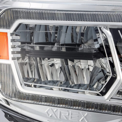 Alternative view of AlphaRex 05-11 Toyota Tacoma LUXX-Series LED Crystal Headlights Chrome