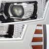 AlphaRex 07-13 Chevrolet Silverado LUXX-Series LED Projector Headlights Chrome (6)