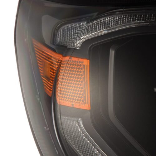 Alternative view of AlphaRex 07-13 Toyota Tundra/08-17 Toyota Sequoia MK II LUXX-Series LED Projector Headlights Black (With Level Adjuster)