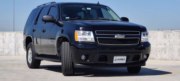 AlphaRex 07-14 Chevrolet TahoeSuburban07-13 Avalanche LUXX-Series LED Projector Headlights Chrome (2)