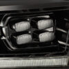 AlphaRex 09-18 Ram Truck LUXX-Series (5th Gen 2500 Style) LED Projector Headlights Alpha-Black (3)