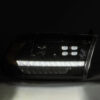 AlphaRex 09-18 Ram Truck LUXX-Series (5th Gen 2500 Style) LED Projector Headlights Alpha-Black (4)