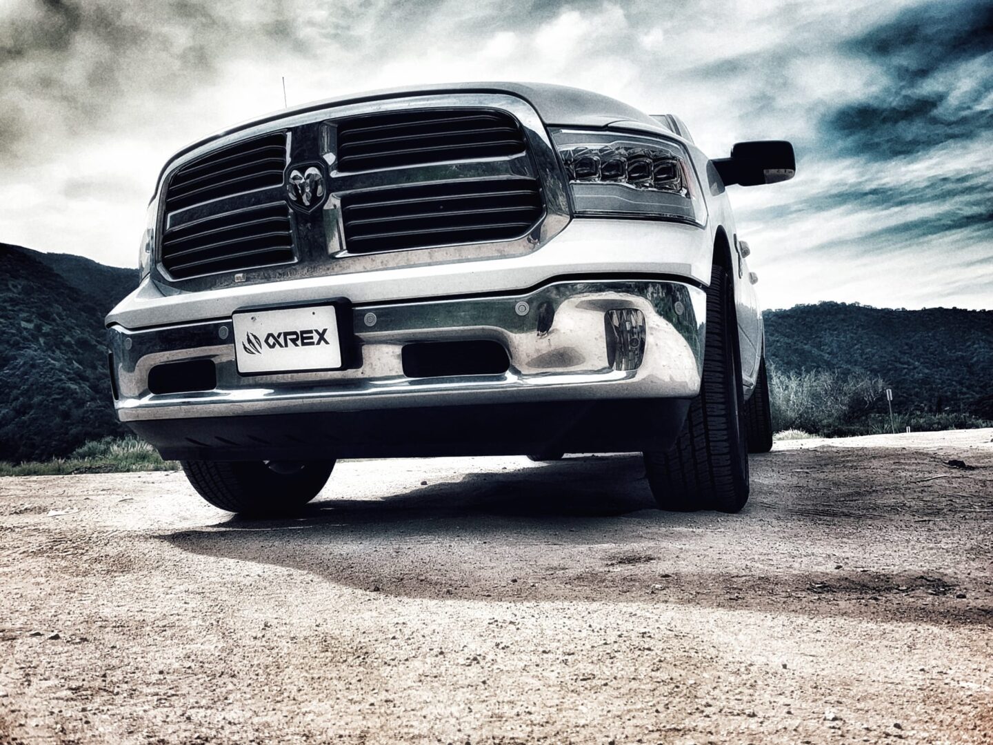 AlphaRex 09-18 Ram Truck NOVA-Series LED Projector Headlights Chrome (5)