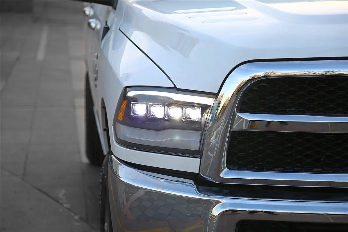 AlphaRex 09-18 Ram Truck NOVA-Series LED Projector Headlights Chrome (9)