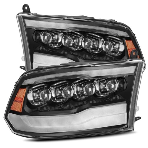 AlphaRex 18-20 Ford F150 NOVA-Series LED Projector Headlights Black