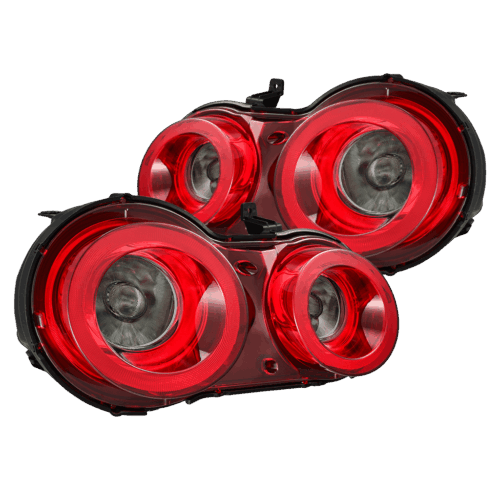 AlphaRex 09-25 Nissan GT-R NOVA-Series Prismatic LED Tail Lights Red Smoke