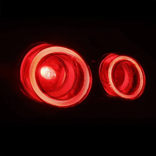 Alternative view of AlphaRex 09-25 Nissan GT-R NOVA-Series Prismatic LED Tail Lights Smoke