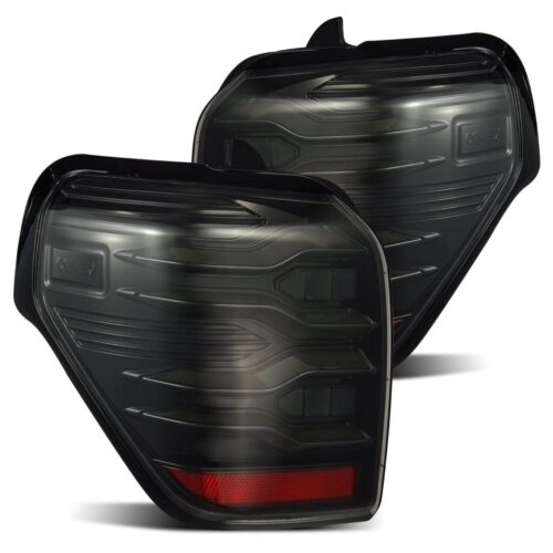 AlphaRex 10-24 Toyota 4Runner LUXX-Series LED Tail Lights Alpha-Black (ETA late Nov)