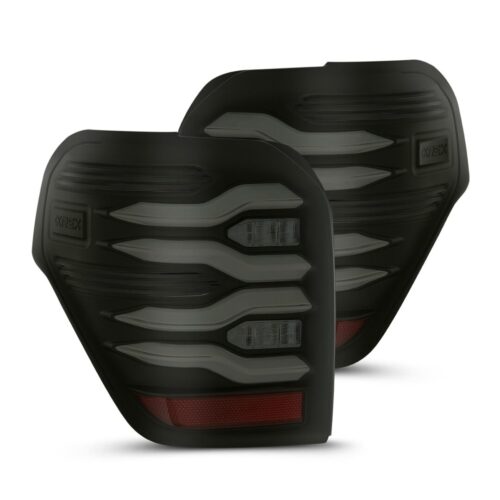 AlphaRex 10-24 Toyota 4Runner LUXX-Series LED Tail Lights Black