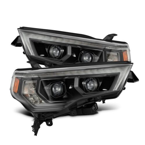 AlphaRex 14-20 Toyota 4Runner MK II PRO-Series Halogen Projector Headlights Alpha-Black (ETA late Nov)