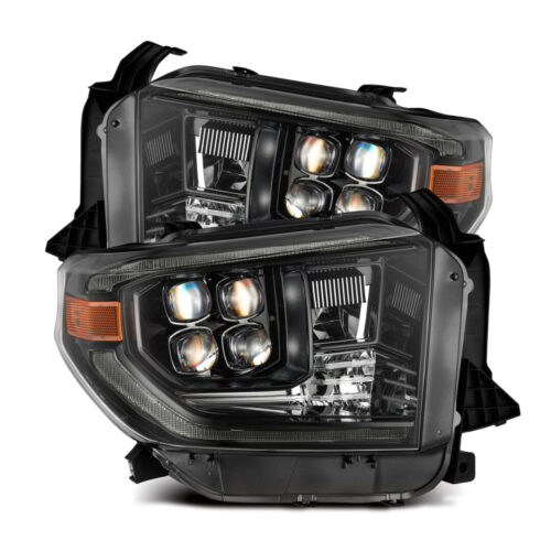 AlphaRex 14-21 Toyota Tundra MK II NOVA-Series LED Projector Headlights Alpha-Black (ETA late Oct)
