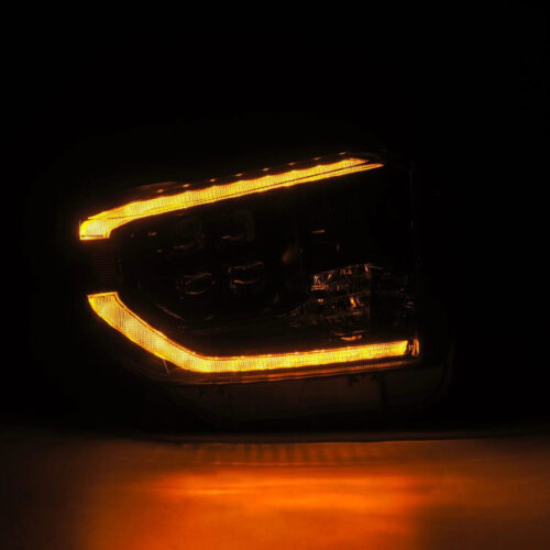 Alternative view of AlphaRex 14-21 Toyota Tundra MK II NOVA-Series LED Projector Headlights Alpha-Black (ETA late Oct)
