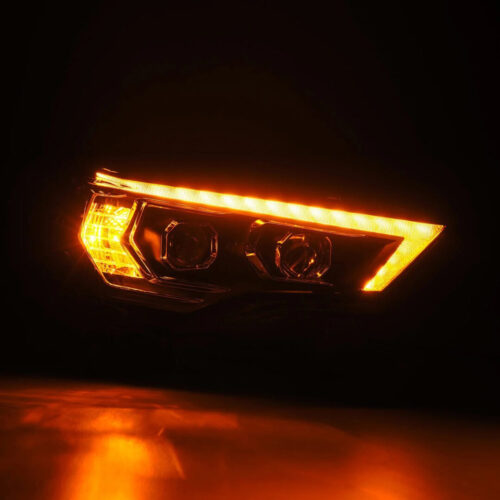 Alternative view of AlphaRex 14-24 Toyota 4Runner MK II LUXX-Series LED Projector Headlights Black (ETA early Dec)