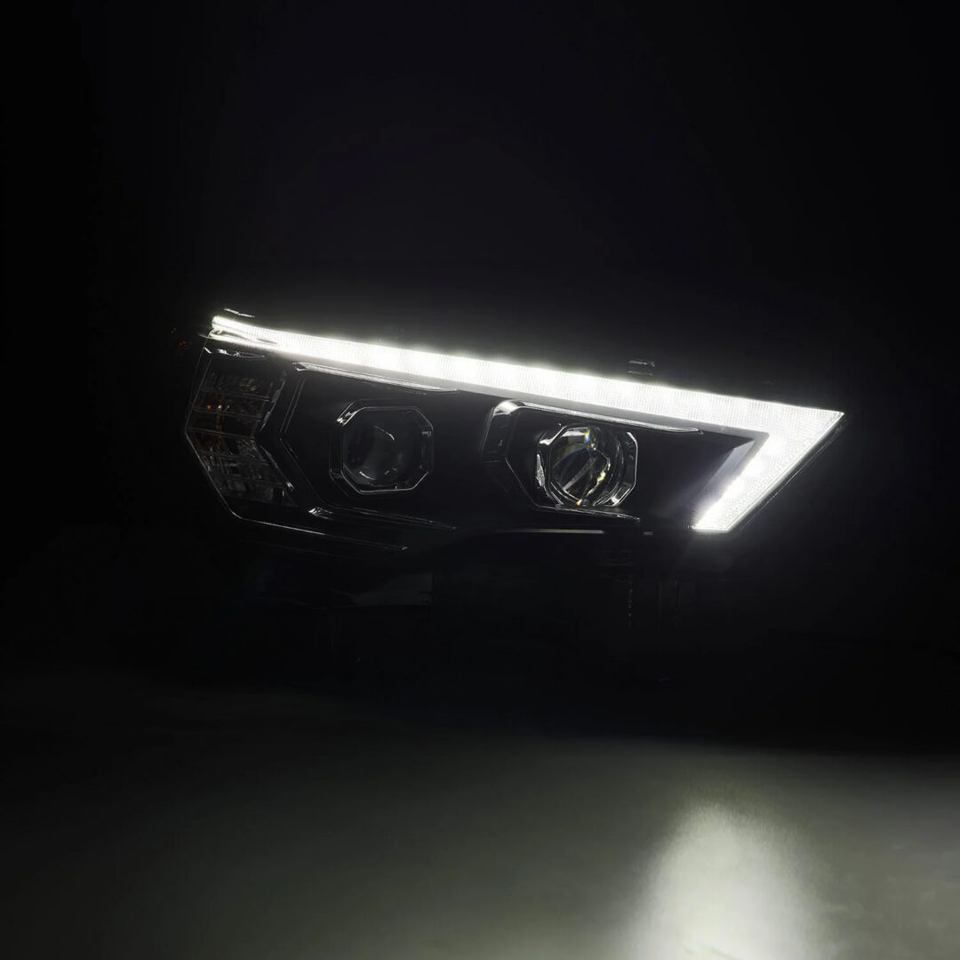 AlphaRex 14-24 Toyota 4Runner MK II LUXX-Series LED Projector Headlights Black (ETA early Dec) (3)