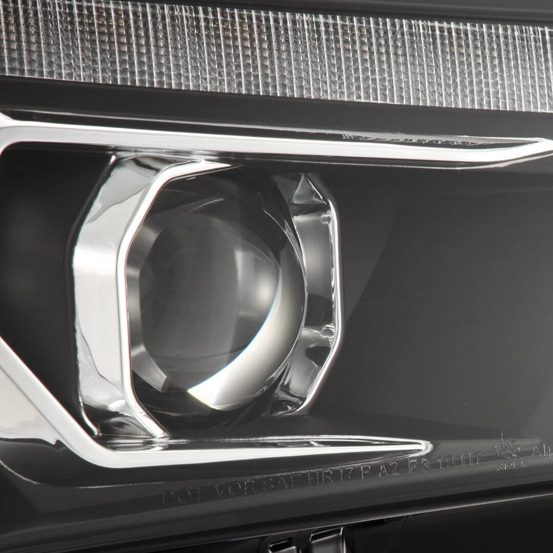 AlphaRex 14-24 Toyota 4Runner MK II LUXX-Series LED Projector Headlights Black (ETA early Dec) (7)