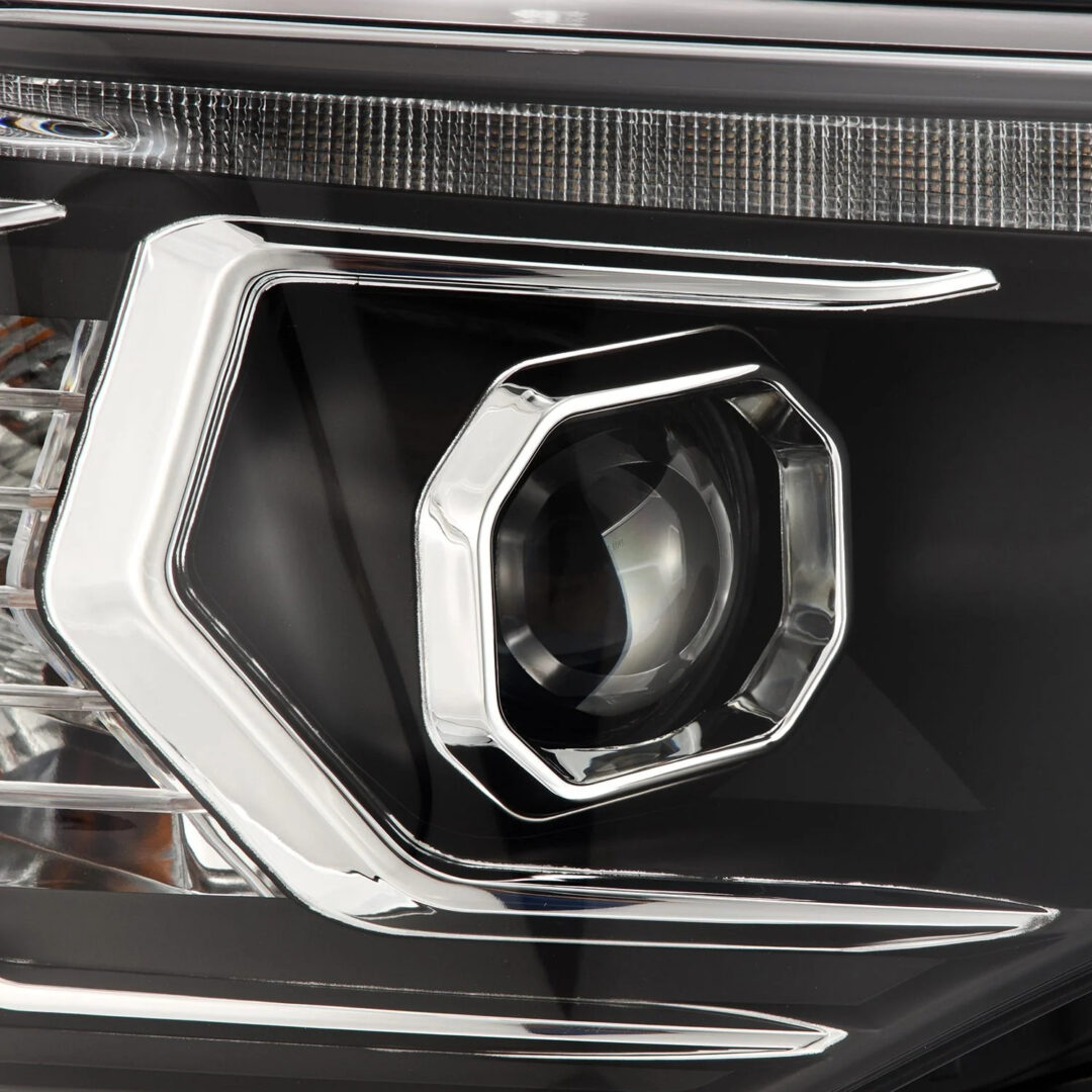 AlphaRex 14-24 Toyota 4Runner MK II LUXX-Series LED Projector Headlights Black (ETA early Dec) (8)