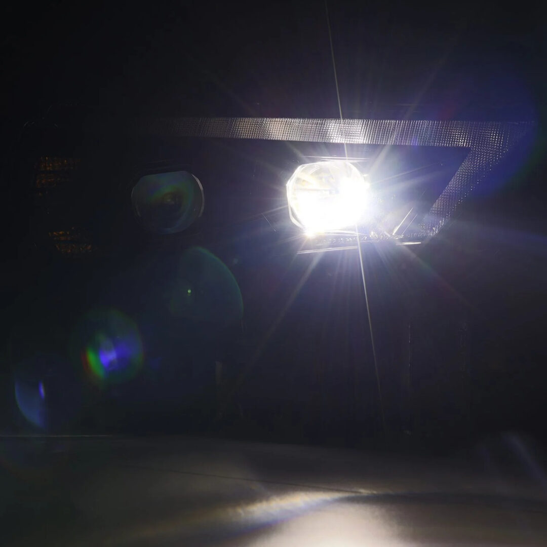 AlphaRex 14-24 Toyota 4Runner MK II LUXX-Series LED Projector Headlights Chrome (4)