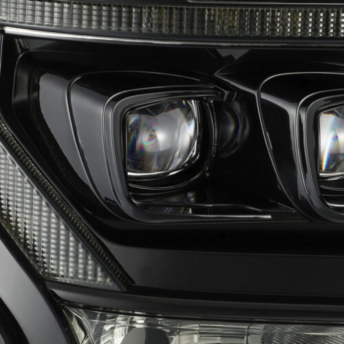 Alternative view of AlphaRex 15-17 Ford F150 / 17-20 F150 Raptor NOVA-Series LED Projector Headlights Alpha-Black