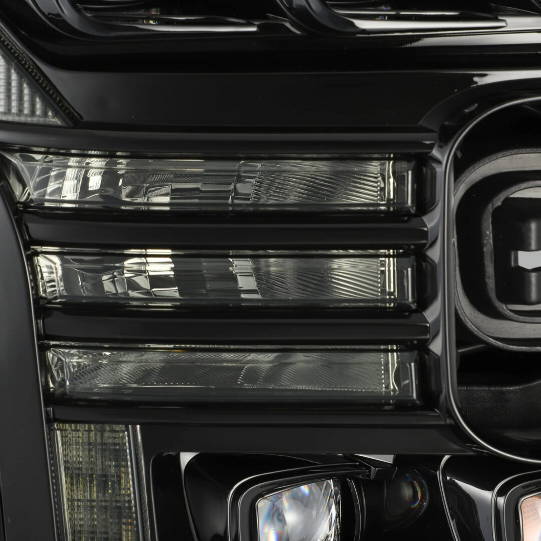 AlphaRex 15-17 Ford F150 17-20 F150 Raptor NOVA-Series LED Projector Headlights Alpha-Black (13)