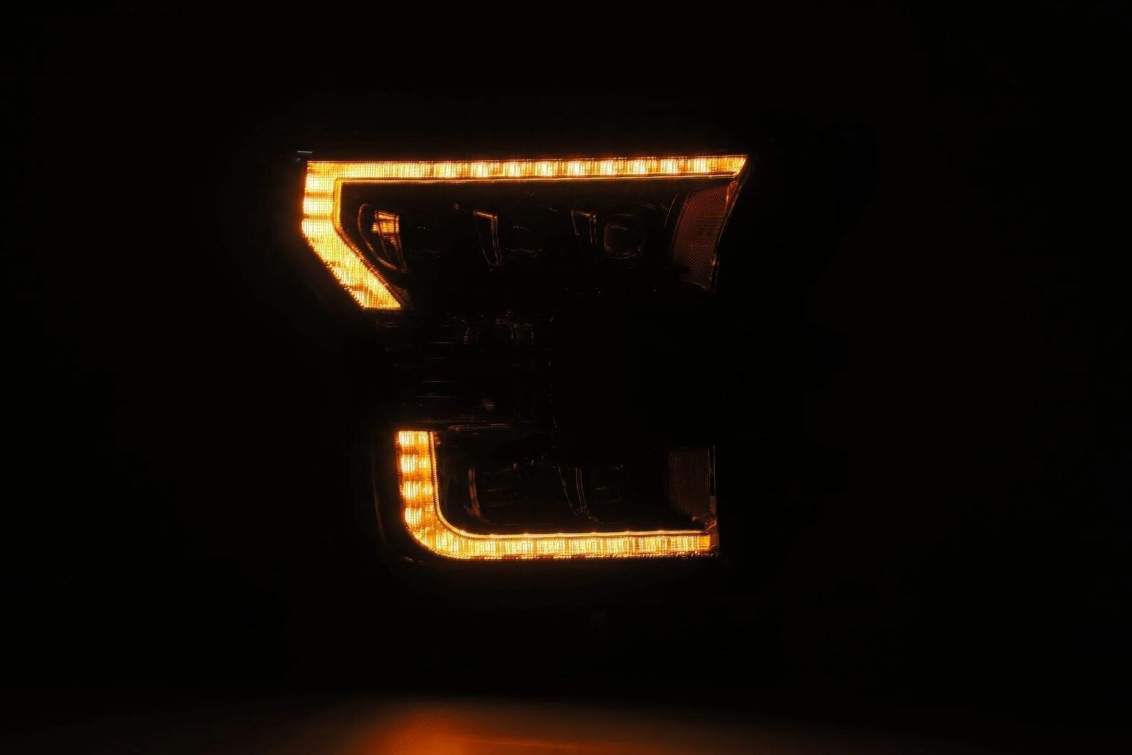 AlphaRex 15-17 Ford F150 17-20 F150 Raptor NOVA-Series LED Projector Headlights Alpha-Black (7)