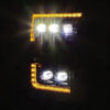 AlphaRex 15-17 Ford F150 17-20 F150 Raptor NOVA-Series LED Projector Headlights Alpha-Black (9)