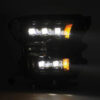 AlphaRex 15-17 Ford F150 17-20 F150 Raptor NOVA-Series LED Projector Headlights Black (6)